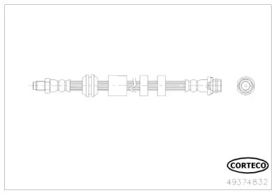 Шлангопровод (CORTECO: 49374832)
