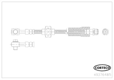 Шлангопровод (CORTECO: 49376485)