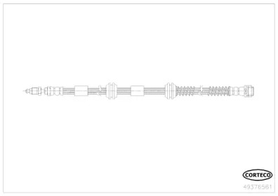 Шлангопровод (CORTECO: 49376561)
