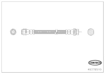 Шлангопровод (CORTECO: 49378510)