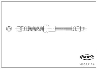 Шлангопровод (CORTECO: 49379124)