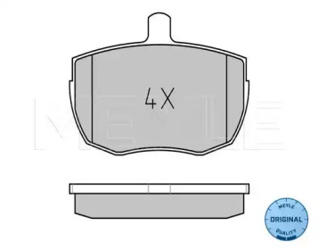 Комплект тормозных колодок (MEYLE: 025 203 5918)