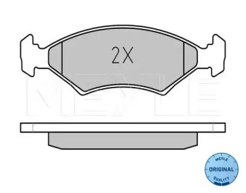 Комплект тормозных колодок (MEYLE: 025 207 5318)