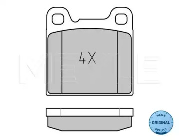 Комплект тормозных колодок (MEYLE: 025 207 5514)