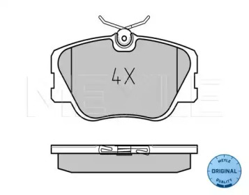 Комплект тормозных колодок (MEYLE: 025 209 4119)