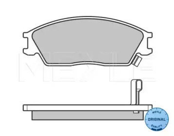 Комплект тормозных колодок (MEYLE: 025 210 1214/W)