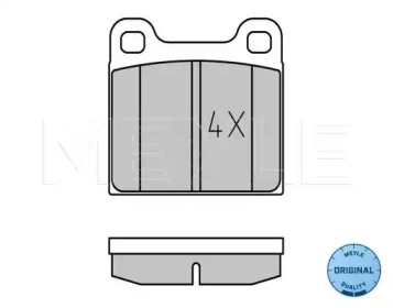 Комплект тормозных колодок (MEYLE: 025 210 3515)