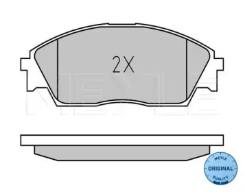 Комплект тормозных колодок (MEYLE: 025 213 2215/W)