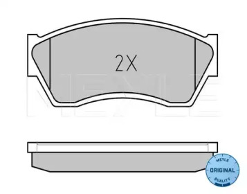 Комплект тормозных колодок (MEYLE: 025 213 3314/W)