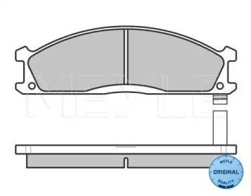 Комплект тормозных колодок (MEYLE: 025 213 4717)