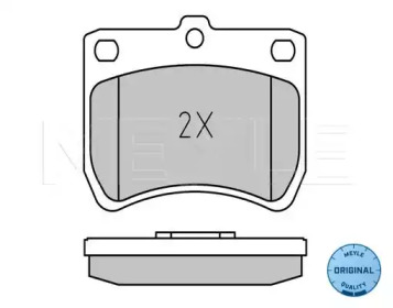 Комплект тормозных колодок (MEYLE: 025 213 5514/W)