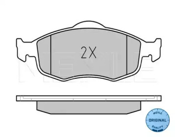 Комплект тормозных колодок (MEYLE: 025 213 9418)