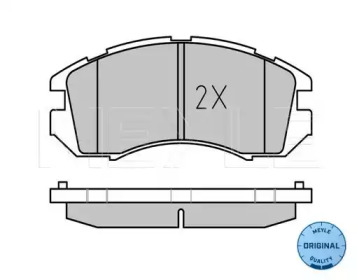 Комплект тормозных колодок (MEYLE: 025 214 9517/W)