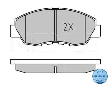 Комплект тормозных колодок (MEYLE: 025 214 9918/W)