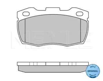 Комплект тормозных колодок (MEYLE: 025 215 1918)