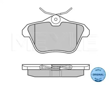 Комплект тормозных колодок (MEYLE: 025 216 0616)