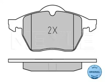 Комплект тормозных колодок (MEYLE: 025 218 2919)