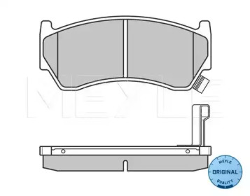 Комплект тормозных колодок (MEYLE: 025 230 0415/W)