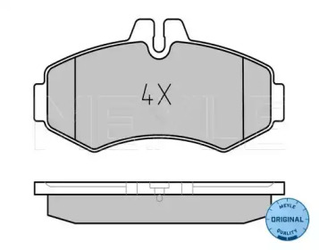 Комплект тормозных колодок (MEYLE: 025 230 2220)