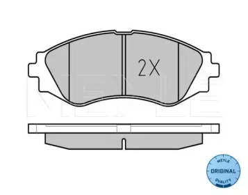 Комплект тормозных колодок (MEYLE: 025 232 3417/W)