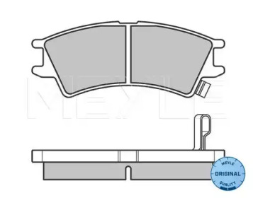Комплект тормозных колодок (MEYLE: 025 232 3816/W)