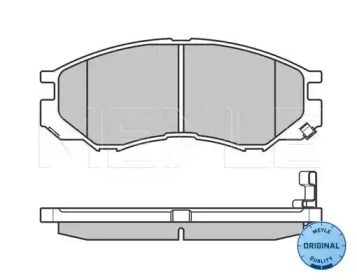 Комплект тормозных колодок (MEYLE: 025 232 9015/W)
