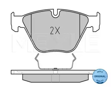 Комплект тормозных колодок (MEYLE: 025 233 4720)