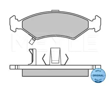 Комплект тормозных колодок (MEYLE: 025 233 8418/W)