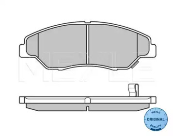 Комплект тормозных колодок (MEYLE: 025 234 4215/W)