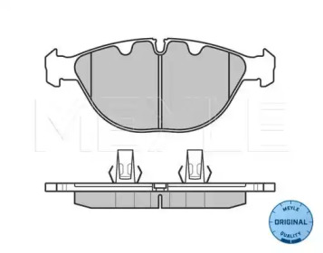 Комплект тормозных колодок (MEYLE: 025 234 4821)