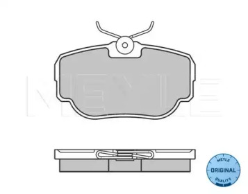Комплект тормозных колодок (MEYLE: 025 234 5816)