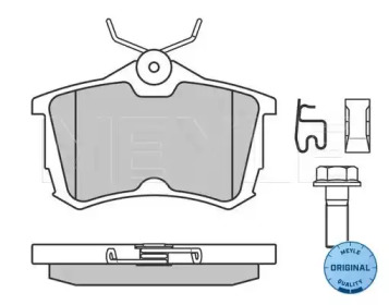Комплект тормозных колодок (MEYLE: 025 235 2714/W)