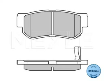 Комплект тормозных колодок (MEYLE: 025 235 4314/W)