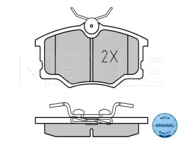 Комплект тормозных колодок (MEYLE: 025 235 4616)