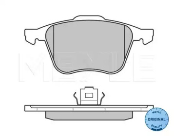 Комплект тормозных колодок (MEYLE: 025 235 9018)