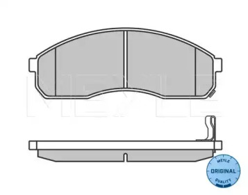 Комплект тормозных колодок (MEYLE: 025 236 4916/W)