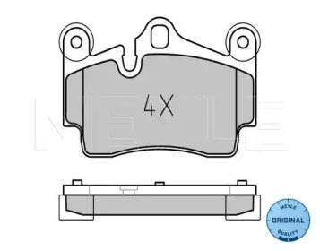 Комплект тормозных колодок (MEYLE: 025 236 9417)