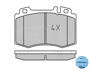 Комплект тормозных колодок (MEYLE: 025 237 4517)