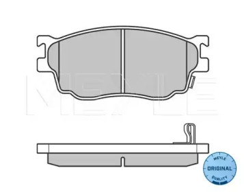 Комплект тормозных колодок (MEYLE: 025 237 7716/W)