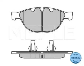 Комплект тормозных колодок (MEYLE: 025 237 9120)