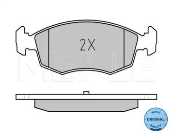 Комплект тормозных колодок (MEYLE: 025 238 4218)