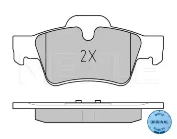 Комплект тормозных колодок (MEYLE: 025 239 2318)