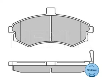 Комплект тормозных колодок (MEYLE: 025 240 3117/W)