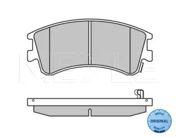 Комплект тормозных колодок (MEYLE: 025 240 4618/W)