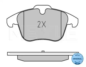 Комплект тормозных колодок (MEYLE: 025 240 8418)