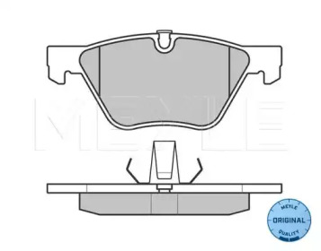 Комплект тормозных колодок (MEYLE: 025 240 9620)