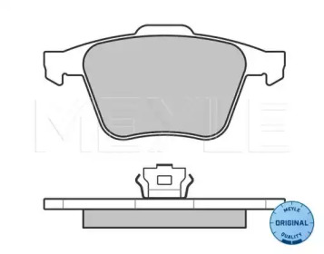 Комплект тормозных колодок (MEYLE: 025 241 4119)