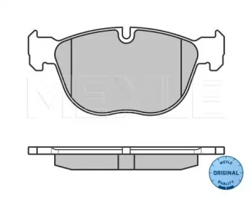 Комплект тормозных колодок (MEYLE: 025 241 7019)