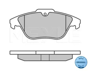 Комплект тормозных колодок (MEYLE: 025 242 5317)
