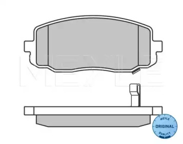 Комплект тормозных колодок (MEYLE: 025 242 7516/W)